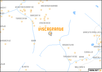 map of Visca Grande