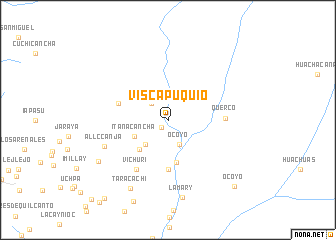 map of Viscapuquio