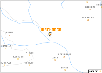 map of Vischongo
