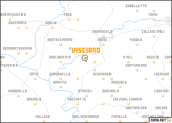 map of Visciano