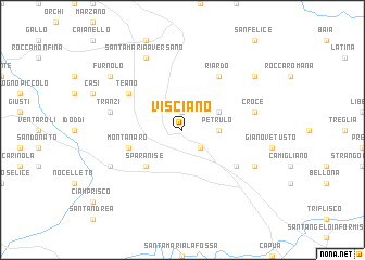 map of Visciano