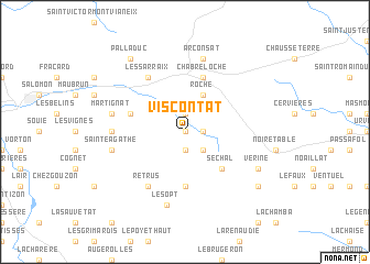 map of Viscontat