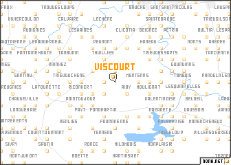 map of Viscourt