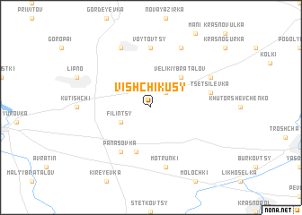 map of Vishchikusy