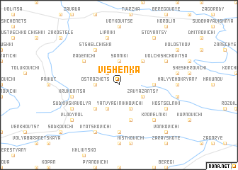 map of Vishenka
