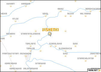 map of Vishenki