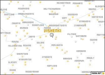 map of Vishenki
