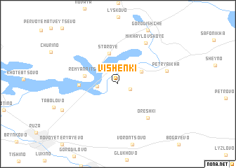 map of Vishenki