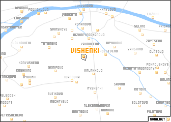 map of Vishenki