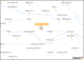 map of Vishenki