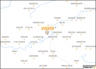 map of Vishna