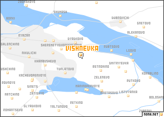 map of Vishnëvka