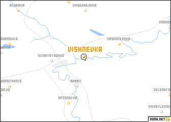 map of Vishnëvka