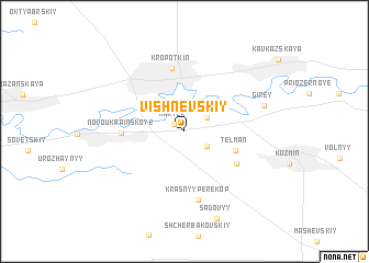 map of Vishnevskiy