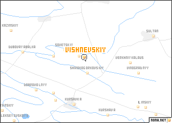 map of (( Vishnëvskiy ))