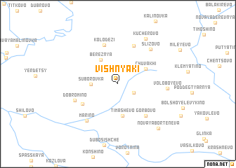 map of Vishnyaki