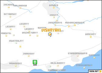 map of Vishnyaki