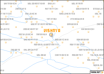 map of Vishnya