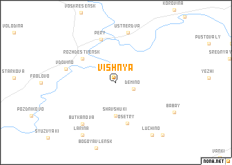 map of Vishnya