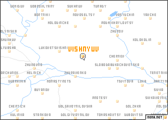 map of Vishnyuv