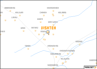 map of Vīshteh