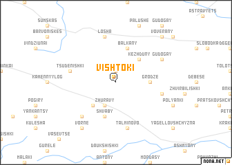 map of Vishtoki