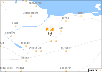 map of Viski