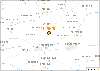 map of Viskol\