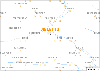 map of Visletto