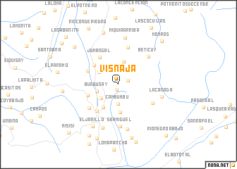 map of Visnaja