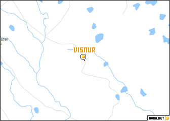 map of Visnūr