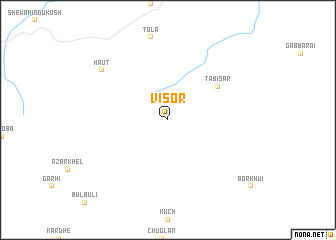 map of Visor