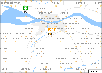 map of Visse