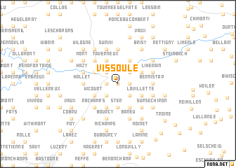 map of Vissoule