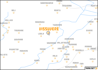 map of Vissuvere