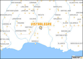 map of Vista Alegre