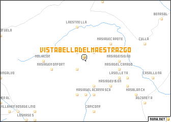 map of Vistabella del Maestrazgo