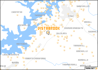 map of Vista Brook