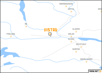 map of Vistad