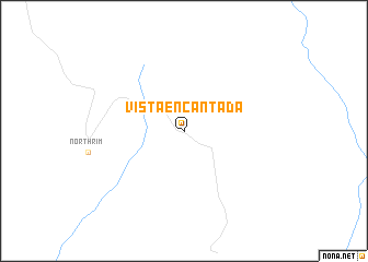 map of Vista Encantada