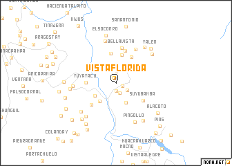 map of Vista Florida