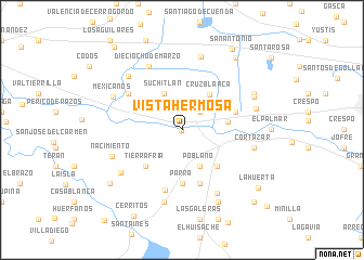 map of Vista Hermosa