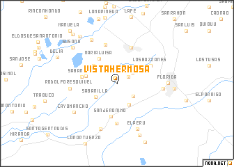 map of Vista Hermosa