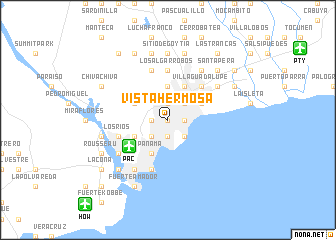 map of Vista Hermosa