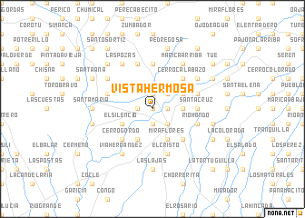 map of Vista Hermosa