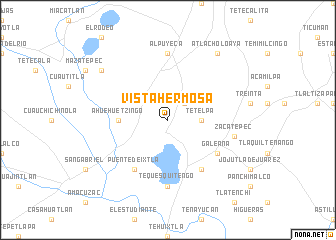 map of Vista Hermosa