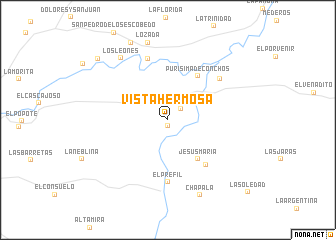 map of Vista Hermosa