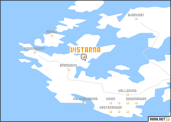 map of Vistarna