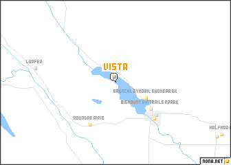 map of Vista