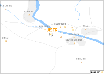 map of Vista